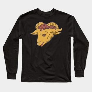 Golden Fleece - Winged Ram - Gold Wool Long Sleeve T-Shirt